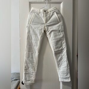 Jack Bunny White Quilted Pants